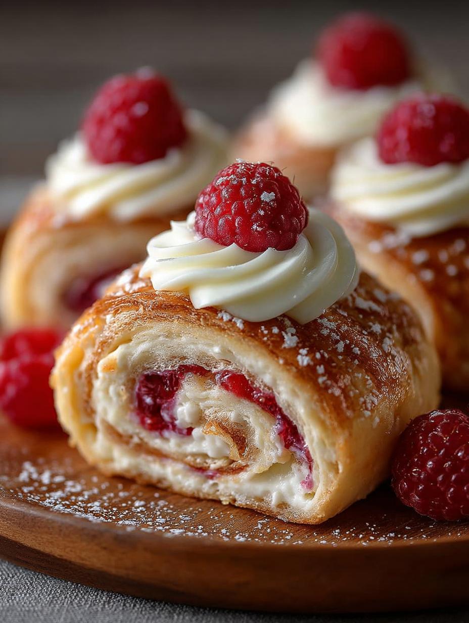 Raspberry Swirls with Vanilla