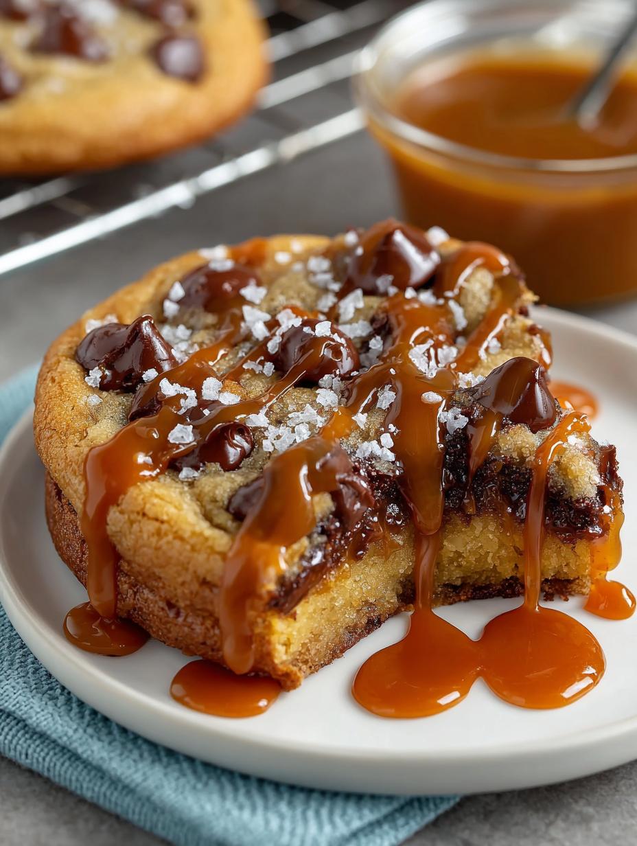 Salted Caramel Chocolate Chip Cookies: 24 Irresistible Bites - Salted Caramel Chocolate Chip - additional detail