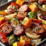 Sheet Pan Sausage Sweet