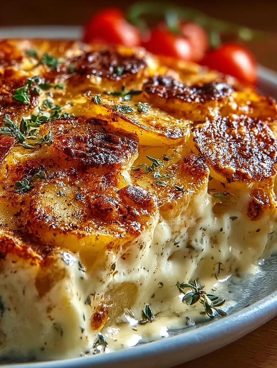 Slow Cooker Cheesy Scalloped Potatoes: 6 Creamy Layers 5 Slow Cooker Cheesy Scalloped Potatoes: 6 Creamy Layers - Slow Cooker Cheesy Scalloped - main visual representation