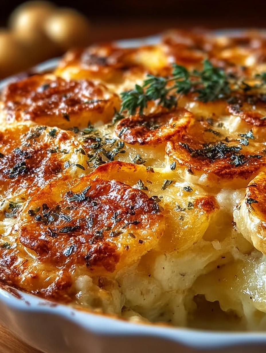 Slow Cooker Cheesy Scalloped Potatoes: 6 Creamy Layers - Slow Cooker Cheesy Scalloped - additional detail