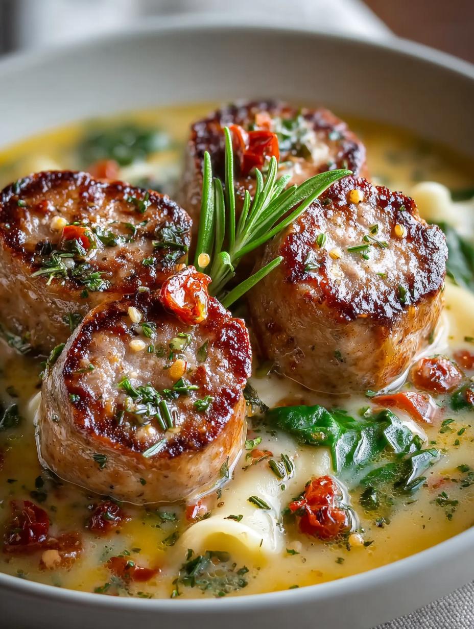 Slow Cooker Creamy Sausage