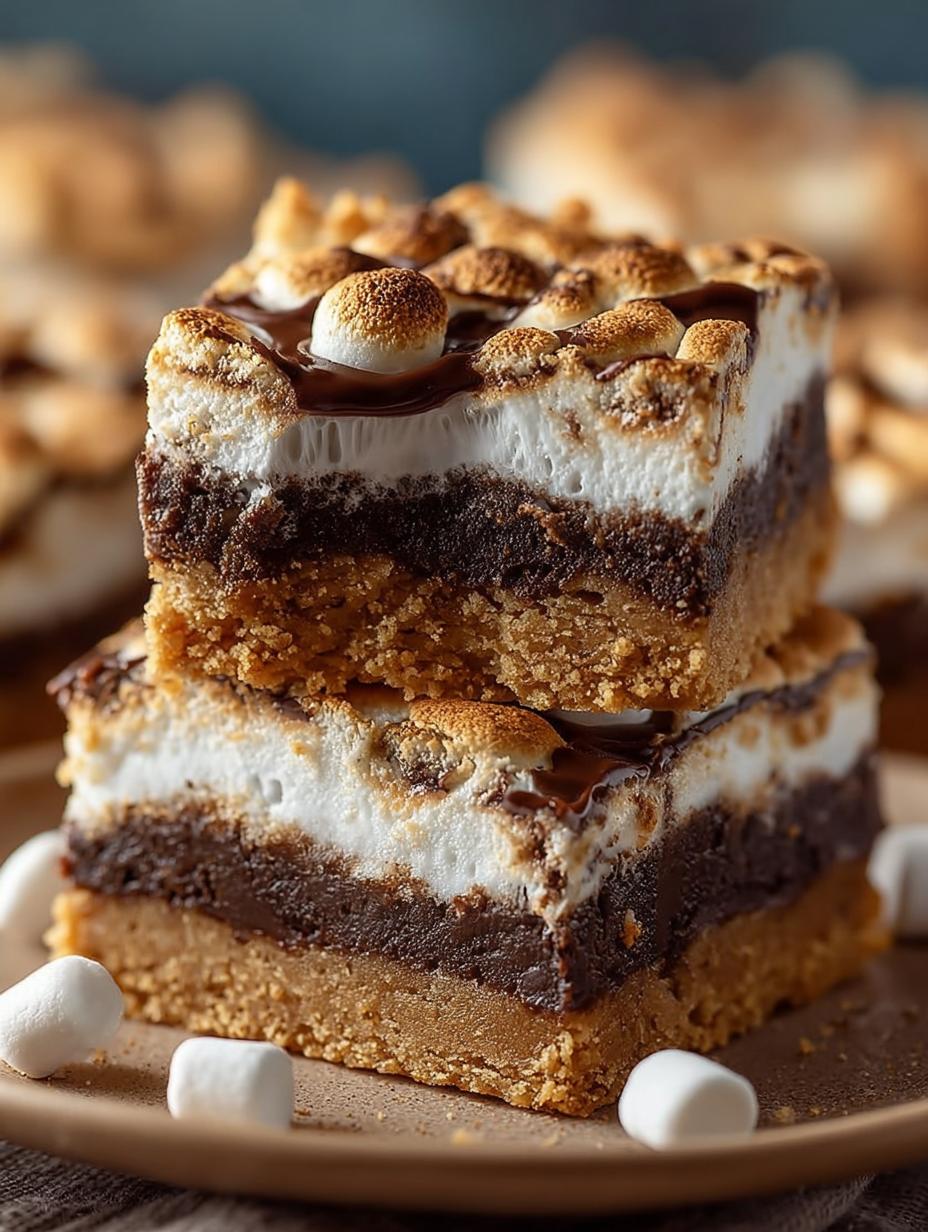 Delicious Smores Cookie Bars to Satisfy Your Cravings - Smores Cookie Bars - additional detail
