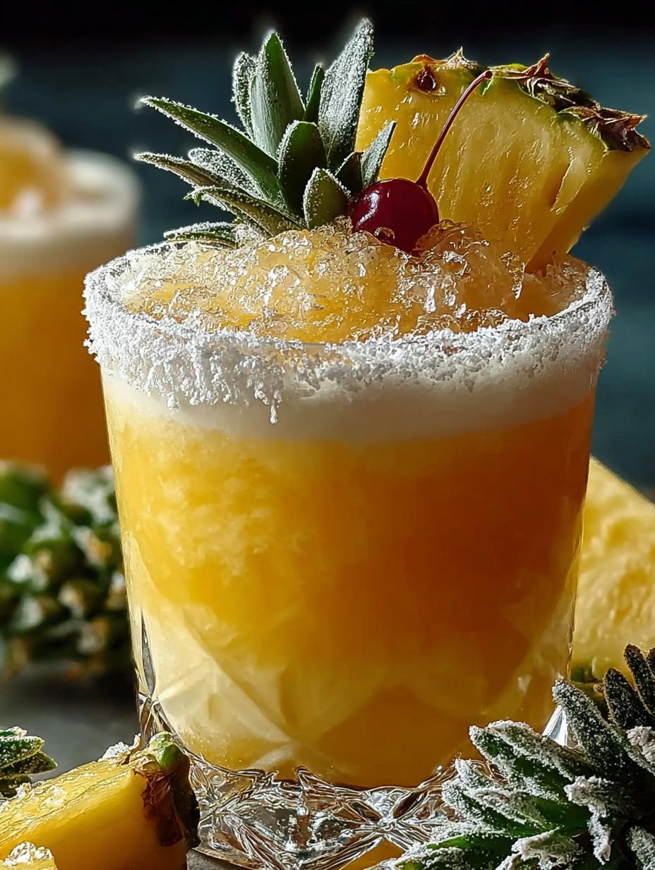 Snowy Pineapple Punch