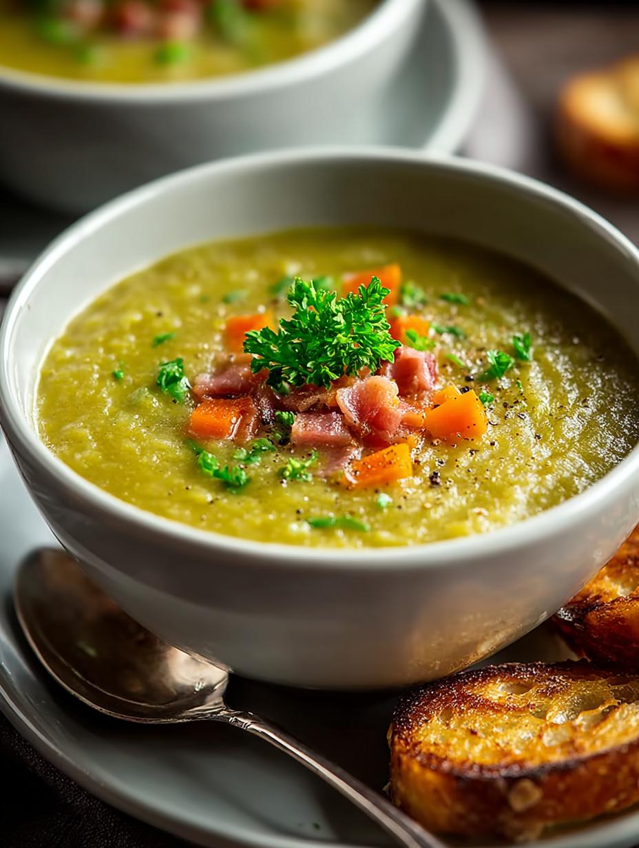 Split Pea Soup with Ham: 7 Hearty Comfort Food Secrets 5 Split Pea Soup with Ham: 7 Hearty Comfort Food Secrets - Split Pea Soup with - main visual representation