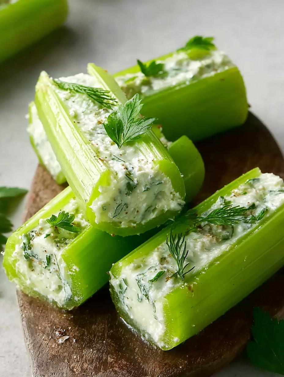 Stuffed Celery: 15 Delicious Ways to Wow Your Guests - Stuffed Celery - additional detail
