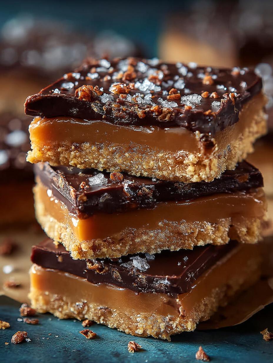Triple Layer Cracker Toffee